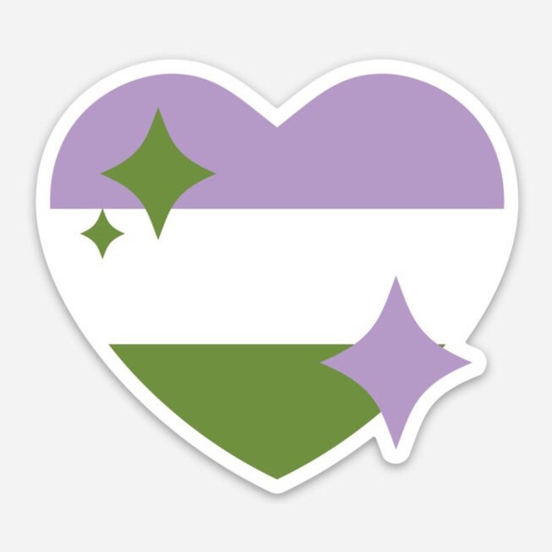 Heart Full of Pride Vinyl Stickers Wave 2 Etsy