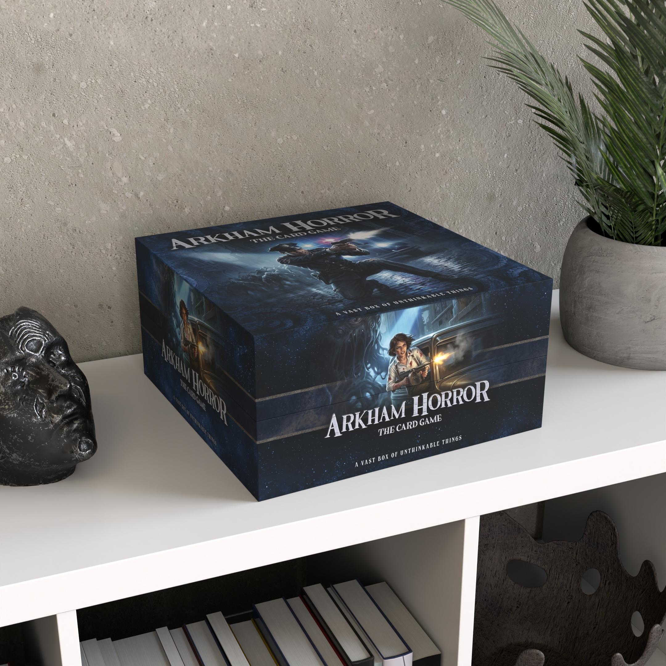 Personalized Arkham Horror LCG Storage Box / Card Game Organizer up to ...
