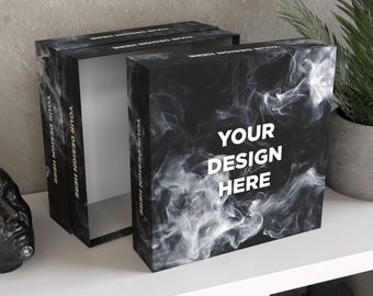 Custom Artwork Storage Box | Your Design or My Assistance, Personalized Keepsake, "The Creator's Vault"