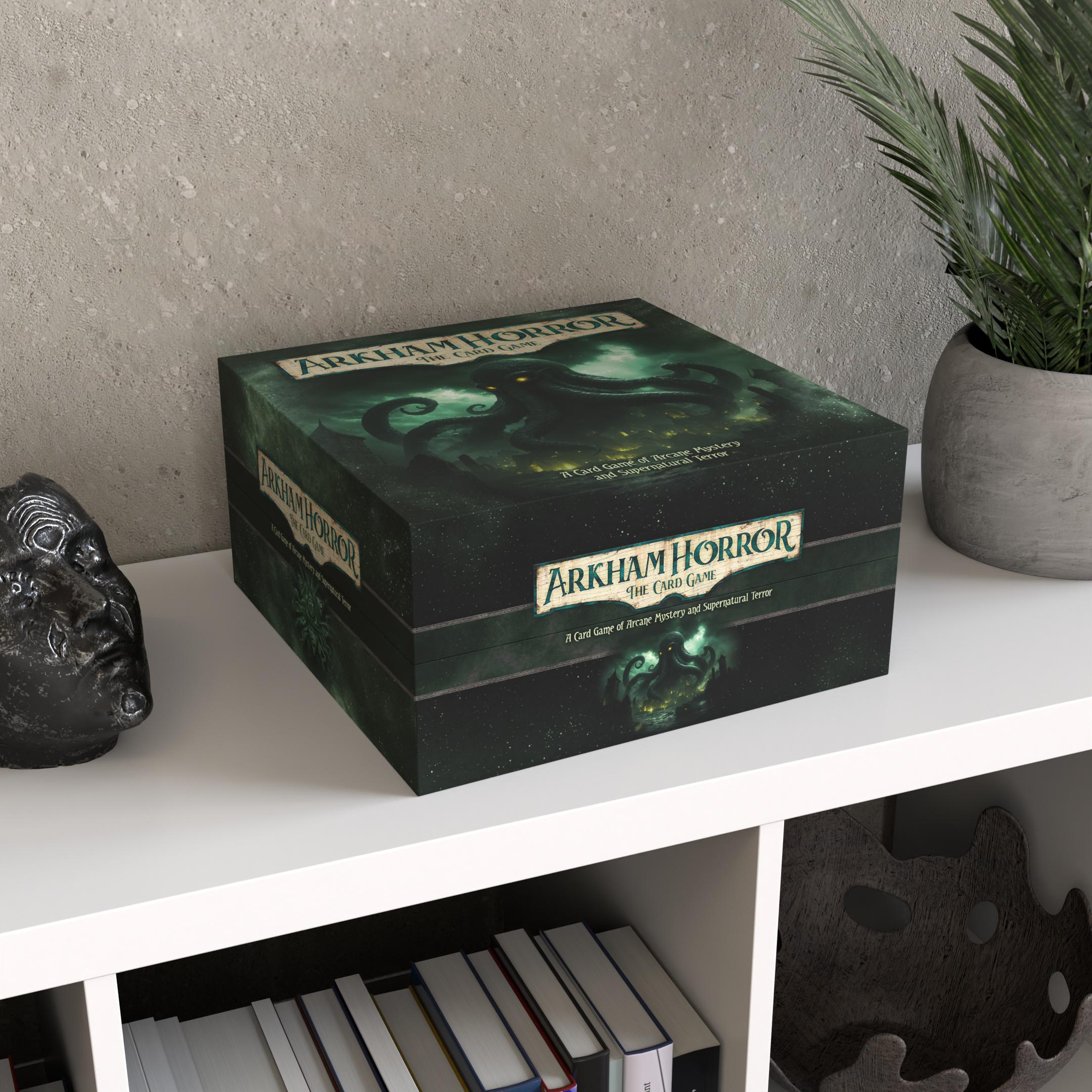 Personalized Arkham Horror LCG Storage Box | High Capacity Card Game ...