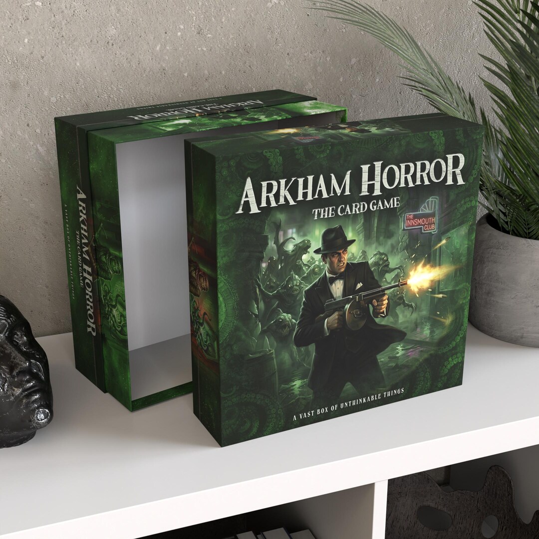 Personalized Arkham Horror LCG Storage Box / Card Game Organizer up to ...