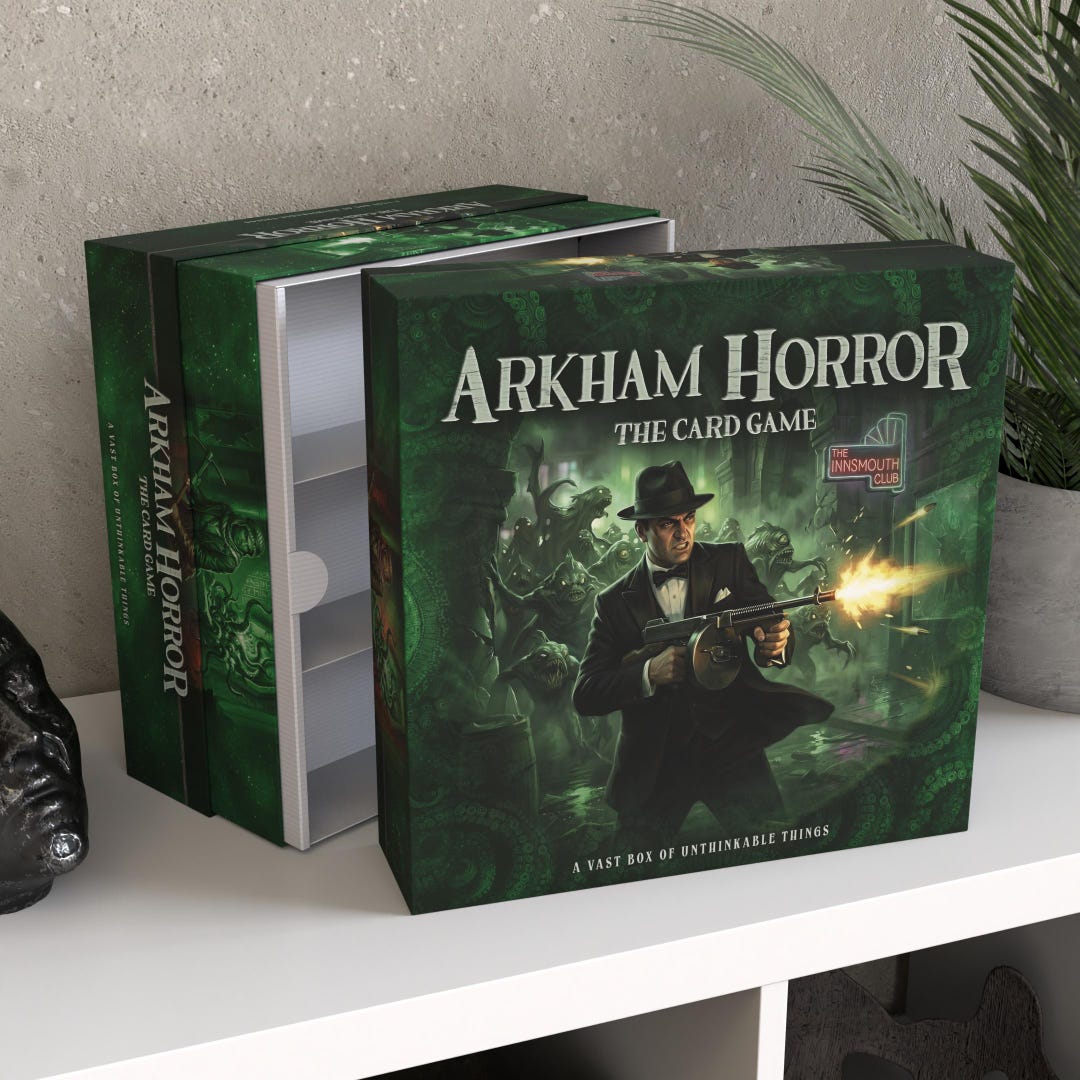 Personalized Arkham Horror LCG Storage Box / Card Game Organizer up to ...