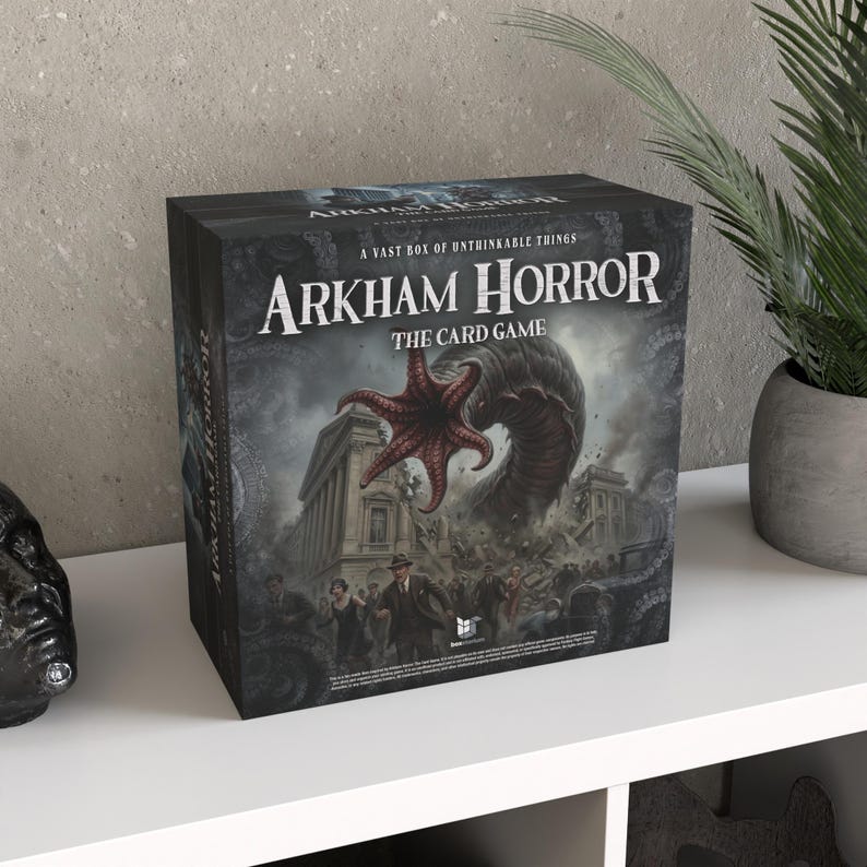 Personalized Arkham Horror LCG Storage Box / Card Game Organizer up to ...