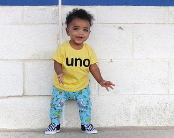 First Birthday Outfit, Uno T-shirt, 1st Birthday Shirt, Fiesta Theme Party, Taco Party T-shirt, Etsy Kid's Fashion, I'm one, one Shirt