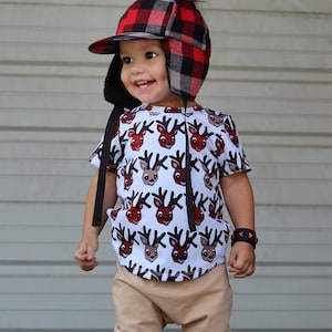 Rudolph the Red Nose Reindeer LONG or SHORT Sleeve T-shirt, Baby Xmas T-shirt, Toddler Rudolph Shirt, Claymation Rudolph, Reindeer t-shirt