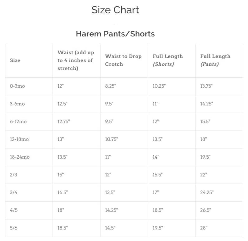 Baby Girl Baby Boy Black Harem Pants Etsy Kid's Fashion Etsy