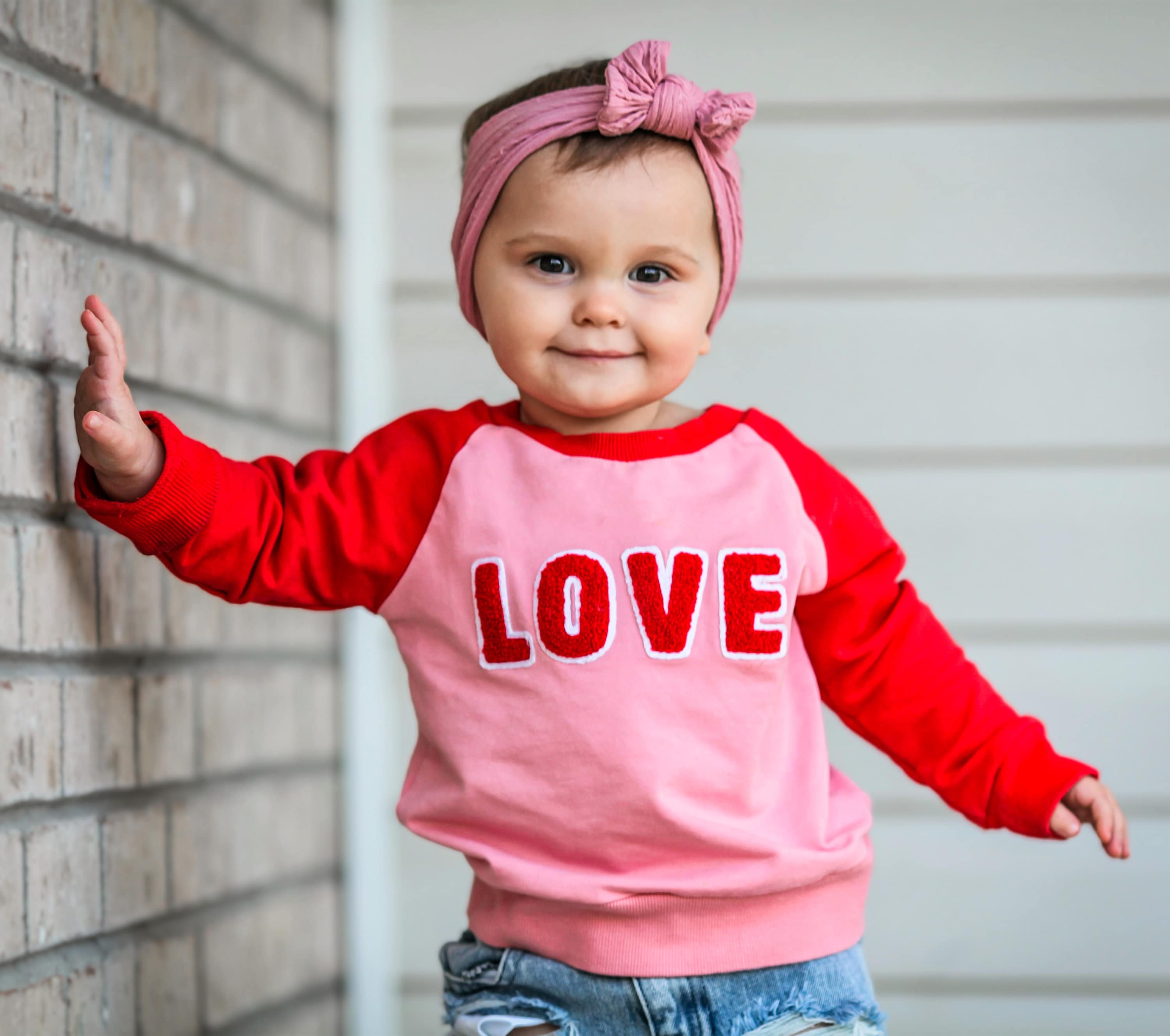 18 month girl valentines outfit discount