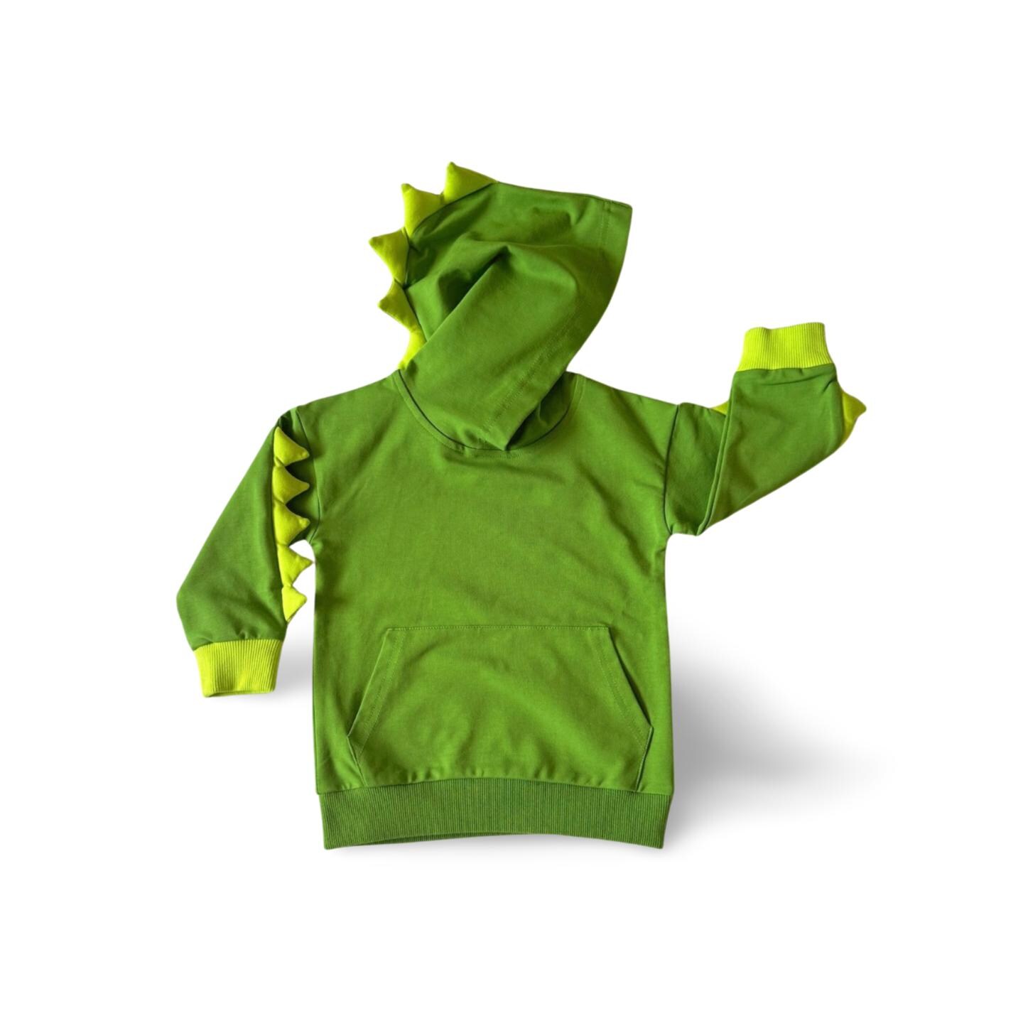 Baby Toddler Boys Dinosaur Hooded Zip Jacket Casual Outerwear Active