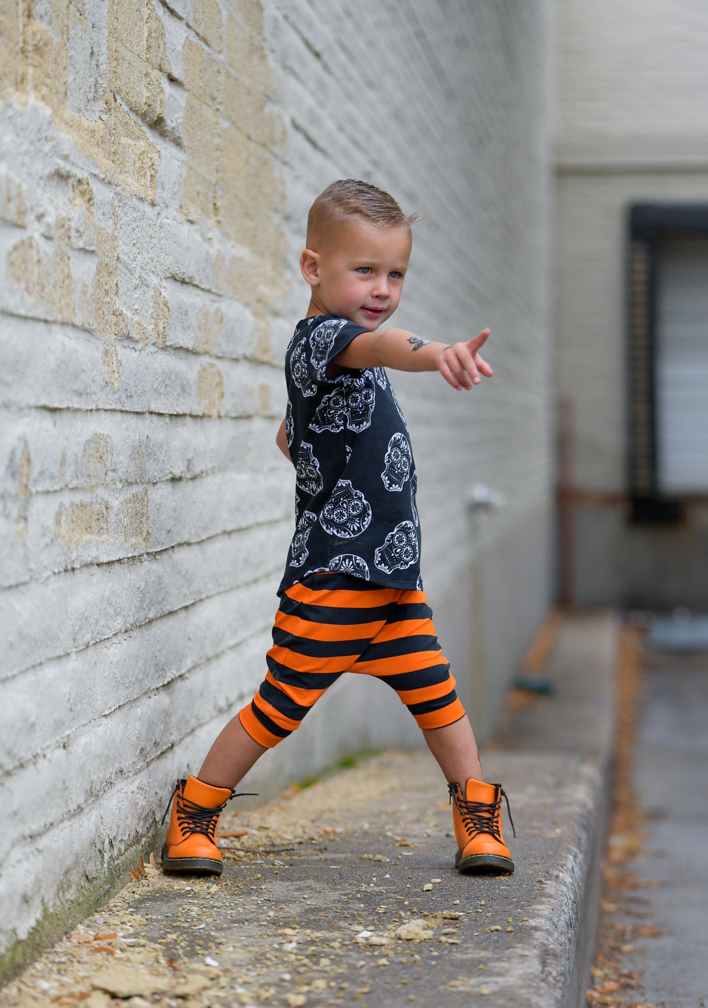 Babysprouts Harem Shorts - Dirt Bikes