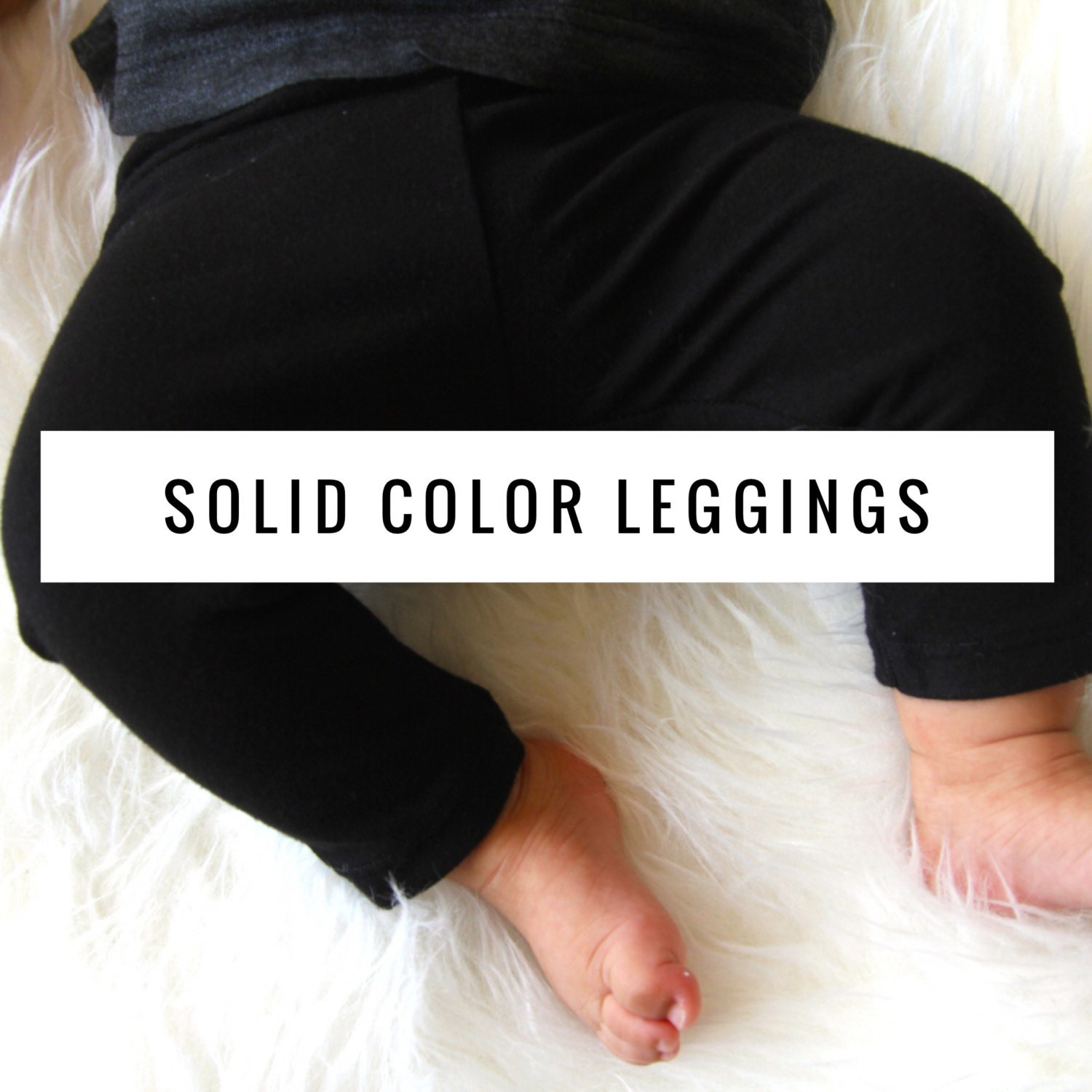 Babyhug Cotton Lycra Full Length Solid Color Leggings - Yellow main image 0