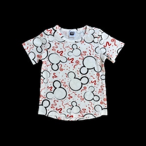Ready to Ship! Mickey Mouse Short Sleeve T-shirt, Baby Toddler Kid&#39;s Mickey Shirt, Mickey Birthday Outfit, Unisex Disney Clothes, Cool Kids