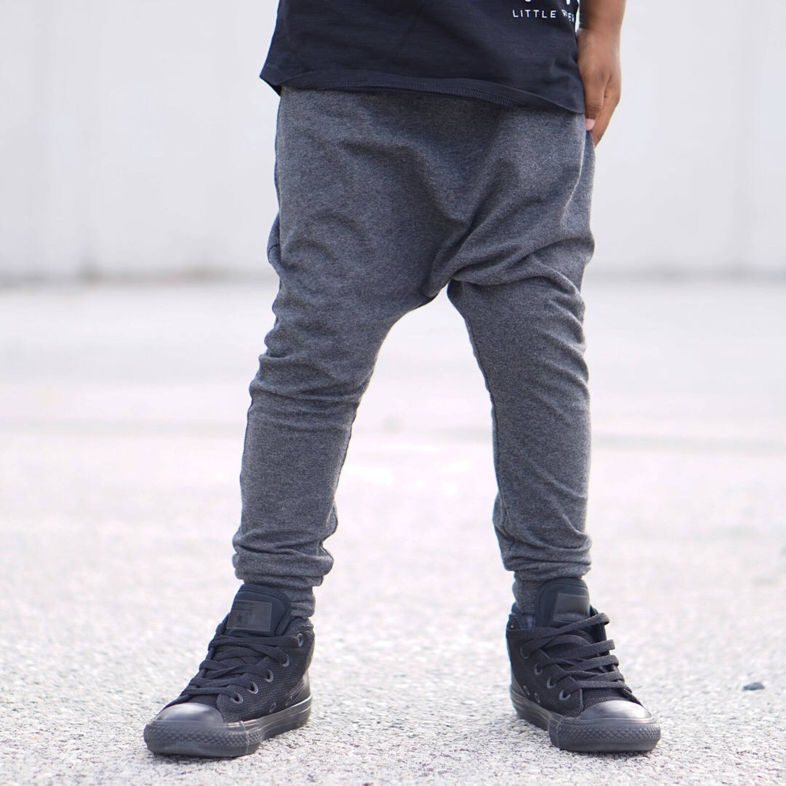 Baby Harem Pants Charcoal Grey Harem Pants Etsy Kid's Etsy
