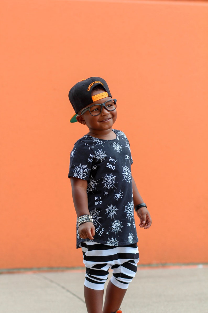 Black and White Stripe Baby Harem Shorts Etsy Kid's Etsy