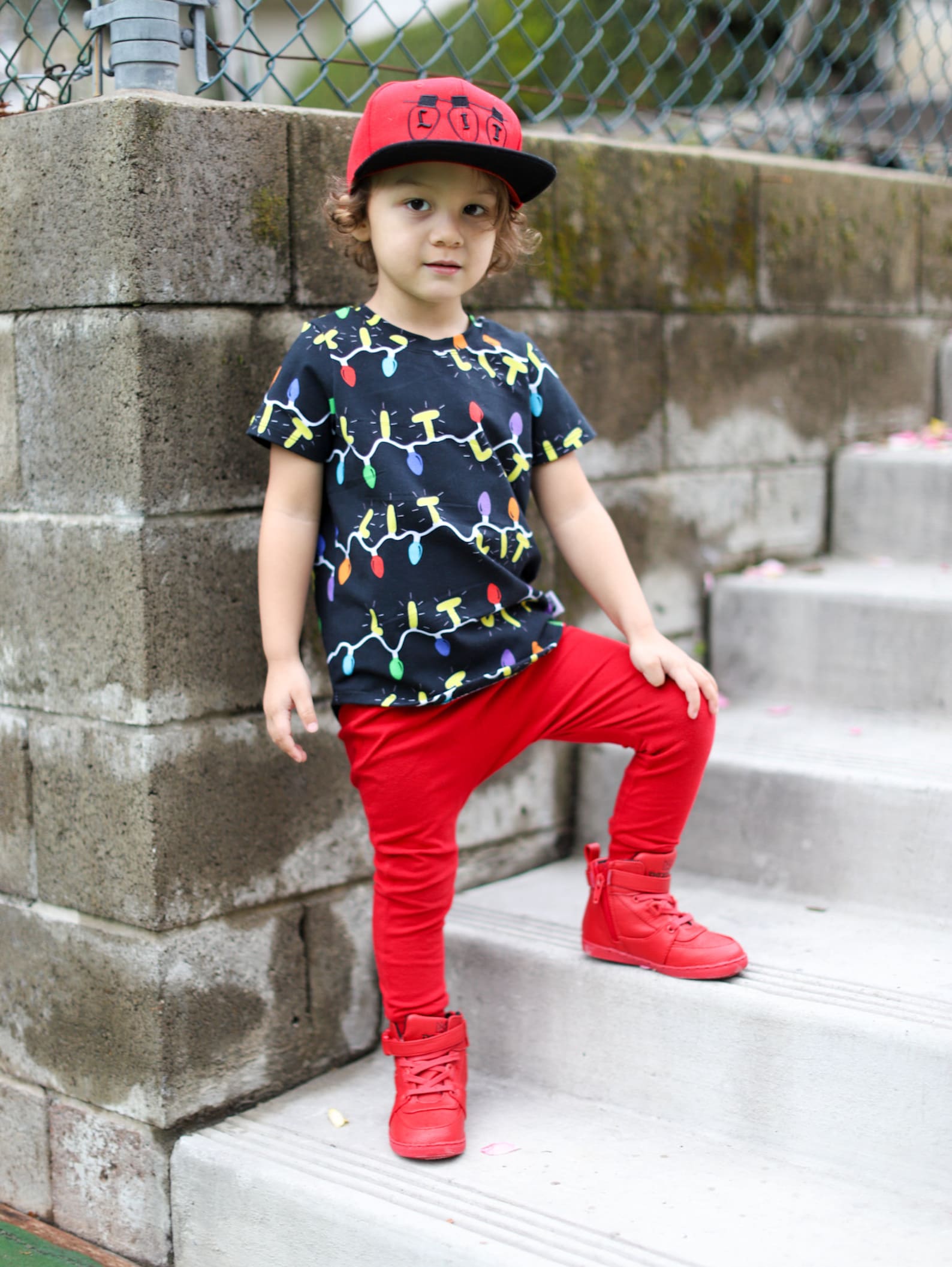 Baby Boy Solid Red Harem Pants Etsy Kid's Fashion Etsy