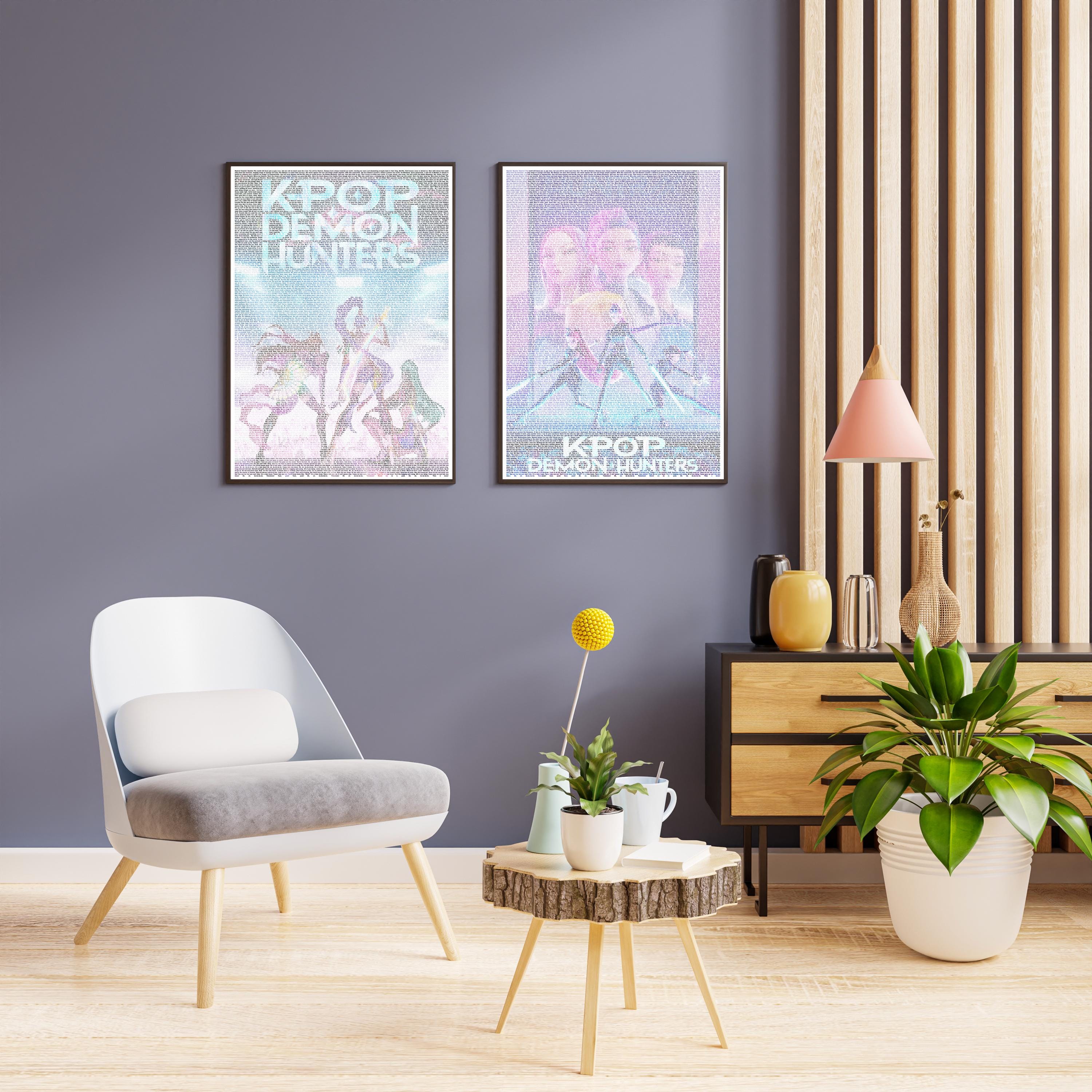 Digital Script Poster Kpop Demon Hunters Movie Script Posters | Digital Download ...