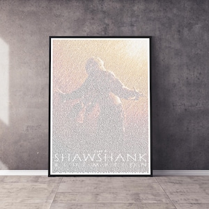 The Shawshank Redemption Movie Script Poster | Memorabilia Script Poster | Professionally Printed Film Wall Art
