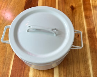 Vintage Mid-Century Arabia Finel Enamel Casserole - Seppo Mallat Design