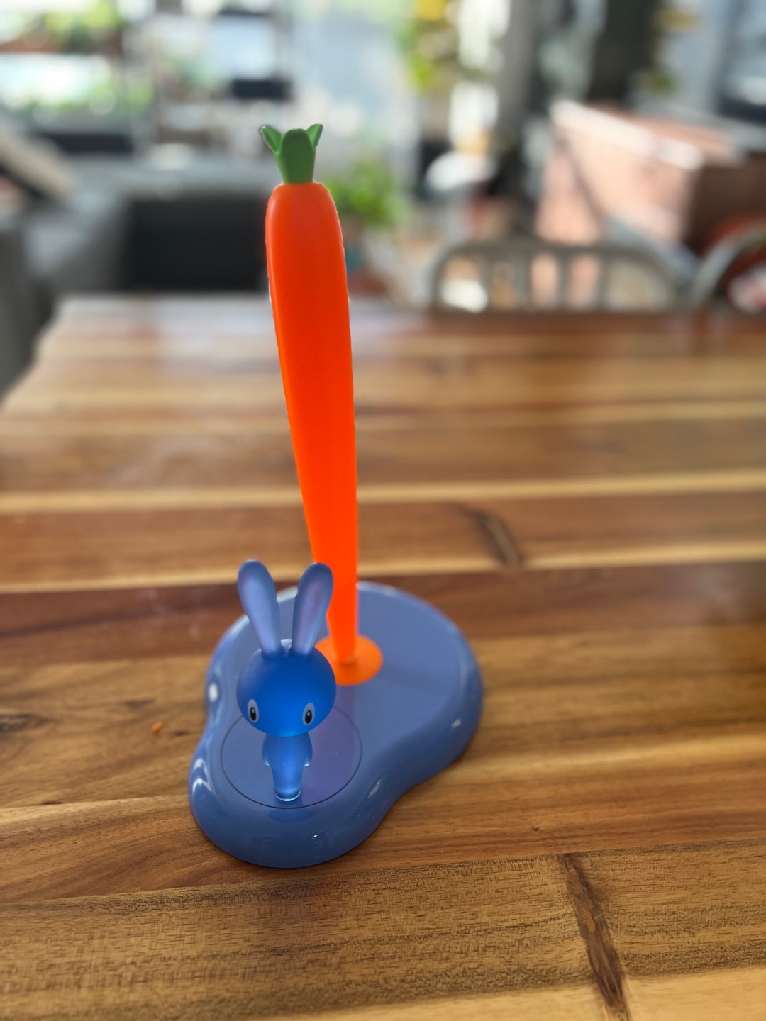 Alessi bunny and carrot kitchen roll holder new arrivals