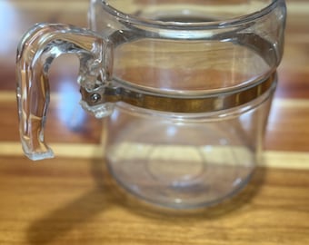 Vintage Pyrex Coffee Percolator 9 cup Incomplete Percolator # 7759 B