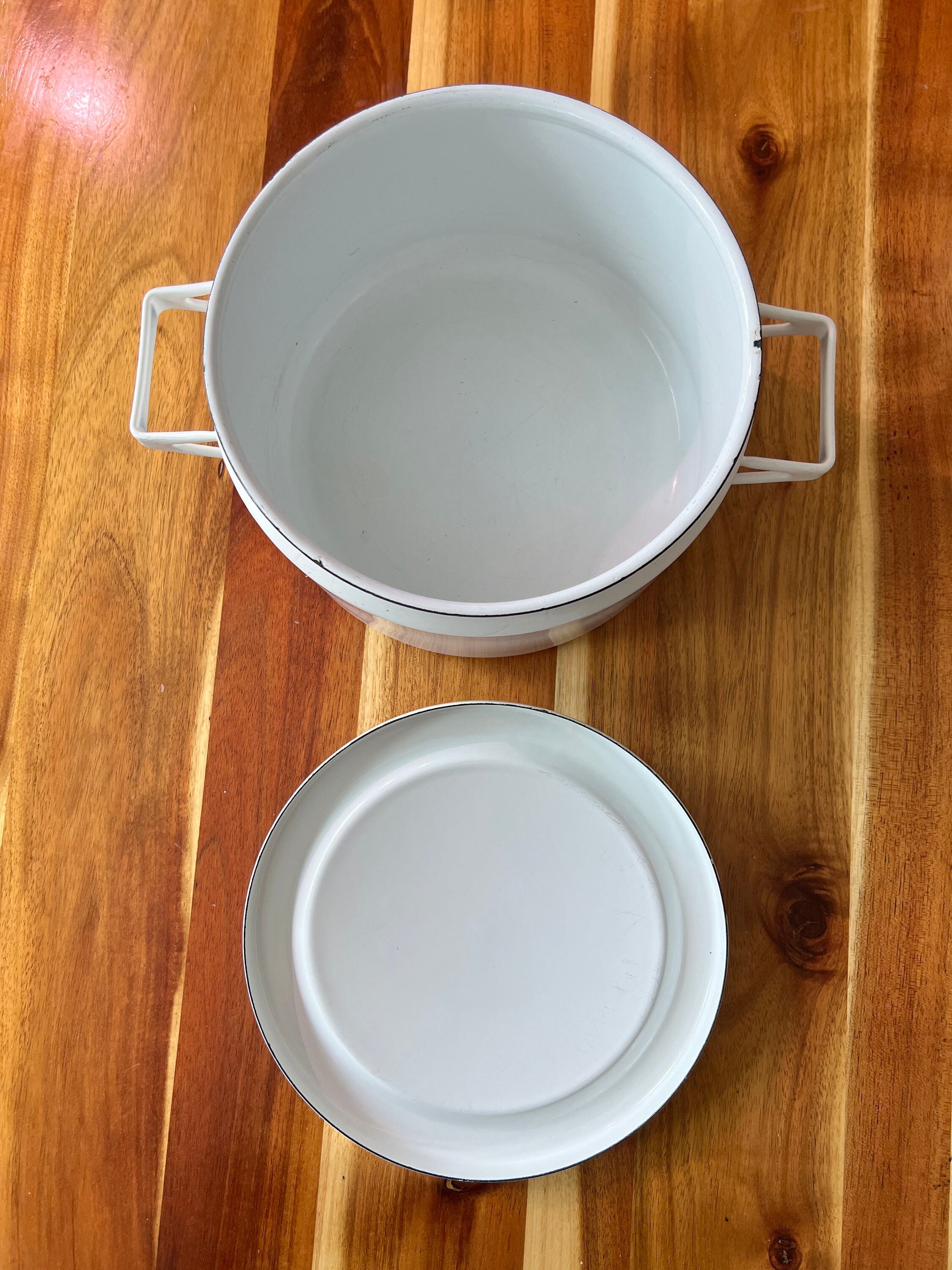 Vintage Mid-century Arabia Finel Enamel Casserole - Seppo Mallat