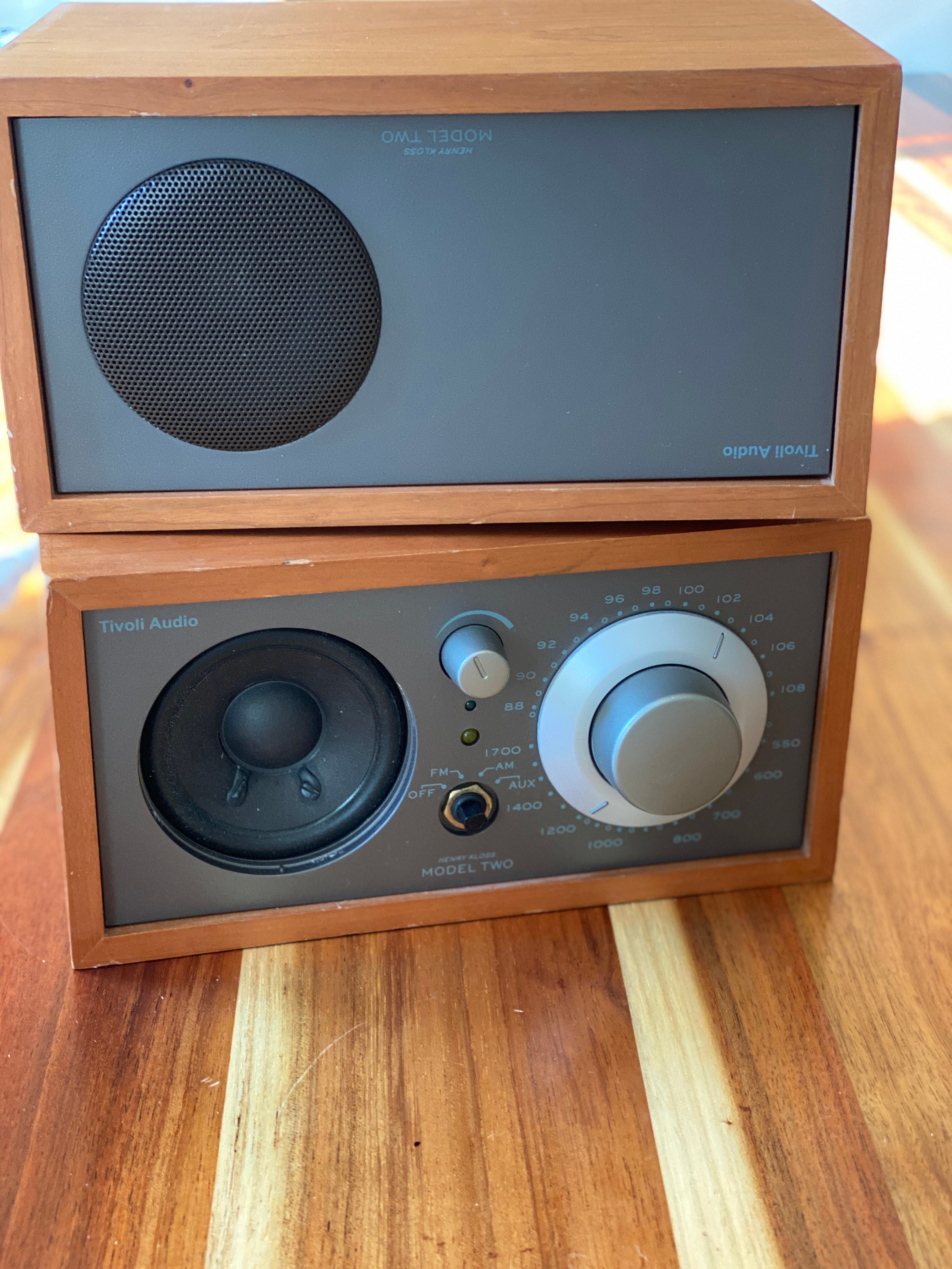 Vintage TIVOLI AUDIO MODEL Two Radio Classic Cabinet in Walnut - Etsy