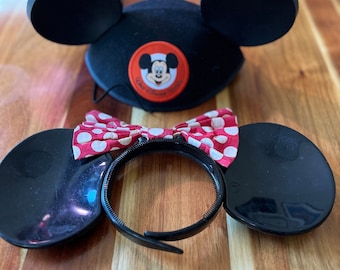 Cappello vintage Mickey Minnie Cappello Disneyland Cappello Gioventù Taglia