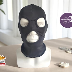Breathable Balaclava Face Mask | Windproof Full Head Cover | 3 Hole Ski Mask Hat | Protection Helmet Liner | Cozy Outdoor Gear