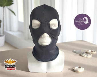 Breathable Balaclava Face Mask | Windproof Full Head Cover | 3 Hole Ski Mask Hat | Protection Helmet Liner | Cozy Outdoor Gear