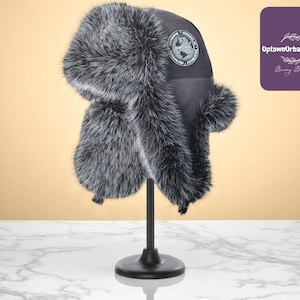 Herren Winter Bombermütze | Gemütlicher Trapper-Stil | Warme Outdoor Ohrenklappenmütze | Angesagter Aviator Look | Kaltwetter-Kopfbedeckung