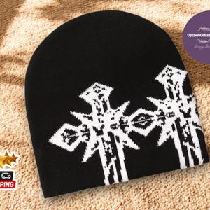 Chief Keef Glo Gang Burning Flames Graphic Streetwear Knit
