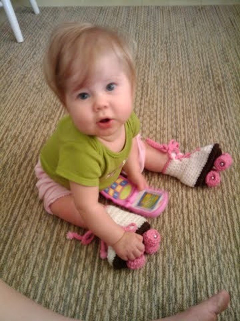 Olivia Grace Nolan Collection Roller Derby Skate Booties in team colors
