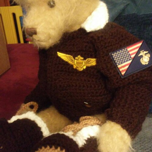 Air Force Build shops a Bear Bomber Jacket Aviator Hat Goggles and Boots
