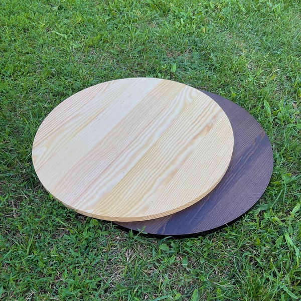 Wood Pine Dining Table Etsy