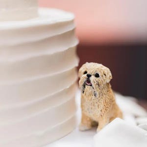 Personalized Custom Pet dog Wedding Cake Topper, Pet Cake Topper, Dog Birthday Cake Topper, Dog Wedding Statue, Pet Birthday, cat Husky