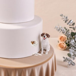 Personalized Custom Dog Wedding Cake Topper, Dog Cake Toppers, Pet Cake Toppers, Dog Birthday Cake Topper, Dog Cake Topper Labrador