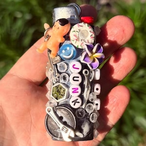 Junk lighter tiny trinkets beads charms