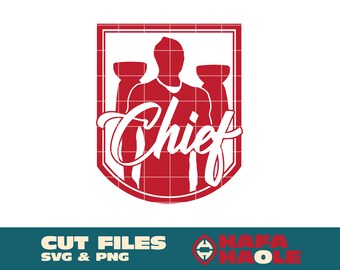 Bouclier du chef Kepuha - SVG, PNG, téléchargement numérique instantané - Laser, découpeur de vinyle, Silhouette, Cricut, sticker, sticker