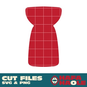 May include: Red tie silhouette with a grid pattern.  Cut files for SVG and PNG.