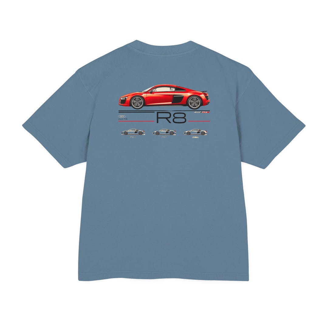 Audi R8 Car T-shirt, Unisex Car T-shirt, Gift for Men, Street Wear ...