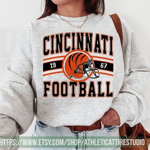 Womens cincinnati bengals sweatshirt online
