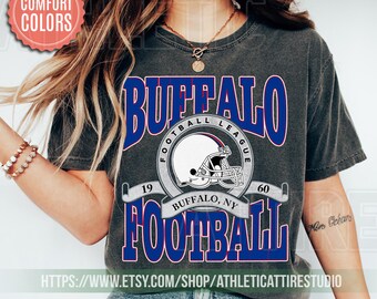 Vintage Style Comfort Colors T-Shirt, Buffalo Bill T-Shirt, Bill T-Shirt, Bills Football Tee, Buffalo New York, Buffalo Bill Fan Gift FVR15