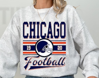 Chicago Football Vintage Sweatshirt T-Shirt,Retro Chicago Bear Football Sweatshirt , Chicago Bear Fan Gift , Sunday Football FRE12