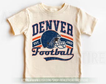 Denver Football Vintage Kids Toddler T-Shirt,Retro Denver Football Kids Shirt,Denver Footbal Fans Gift Sweater,Sunday Football FDS10
