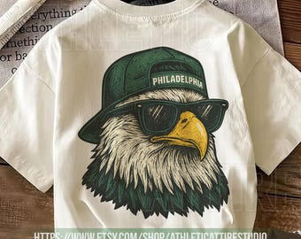 Philadelphia Football Mascot Style Comfort Colors T-Shirt, Philadelphia Football T-shirt, Football shirt, Philadelphia Retro T-shirt FAM4