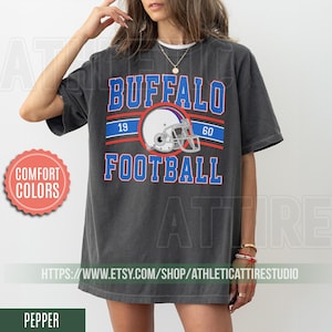 Vintage Style Comfort Colors T-Shirt, Buffalo Bill T-Shirt, Bill T-Shirt, Bills Football, Buffalo New York, Buffalo Fan Gift FLC15 image 1