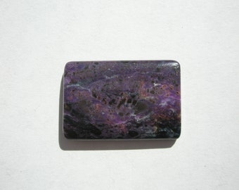 Natural Sugilite 15.3 ct Freeform Gemstone Cabochon - 23x15.5mm - 1