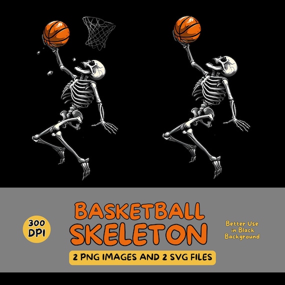 Ver en Etsy: Skeleton Playing Basketball Art Design Digital Download, Basketball PNG, 300 DPI Skeleton Art, Commercial Use Illustrations, Digital Design Skeleton Playing Basketball Art Design Digital Download, Basketball PNG, 300 DPI Skeleton Art, Commercial Use Illustrations, Digital Design