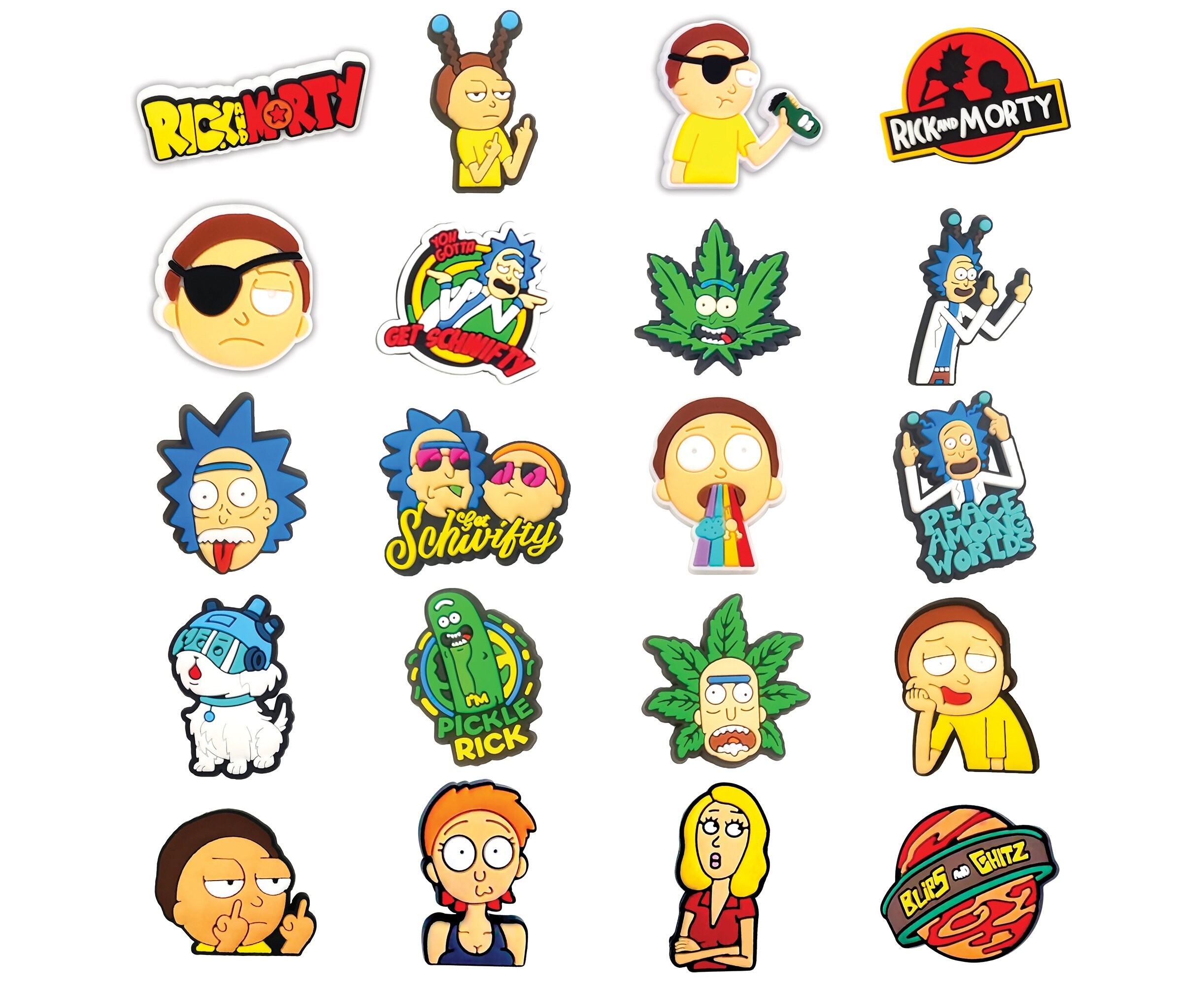 Rick and Morty Jibbitz - Etsy