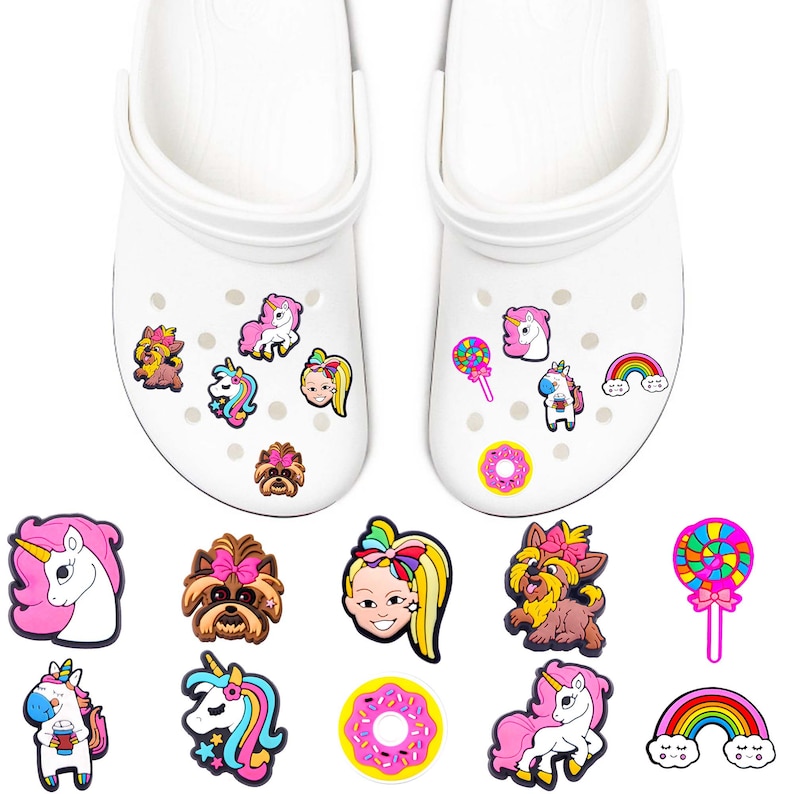 Jojò Sìwa Croc Charms Singer 10PCS Shoes Charm for Crocs PVC Etsy