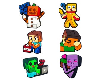 minecraft croc charms